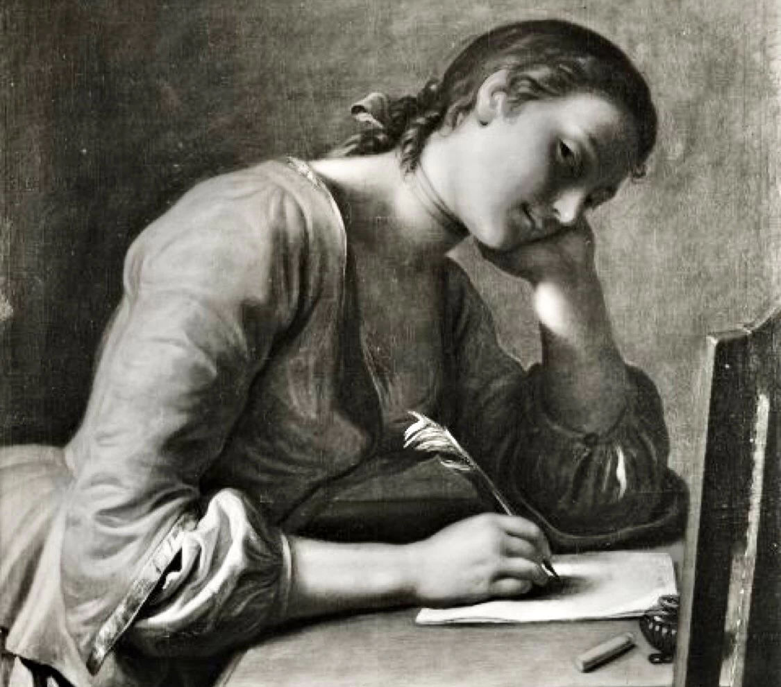 Ragazza che scrive